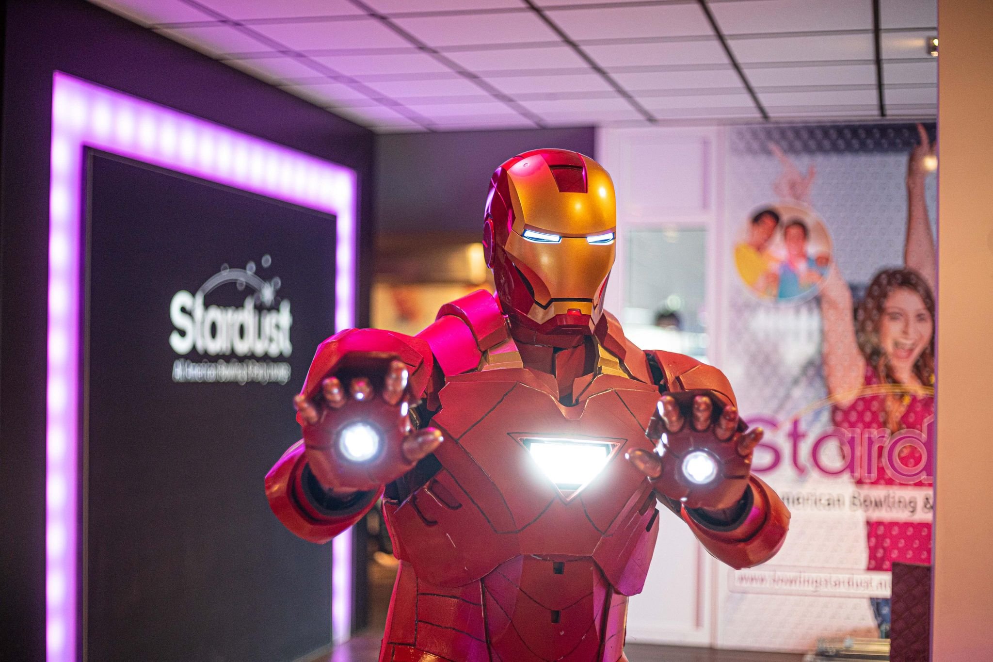 Iron Man at El Mundo Fantasia!